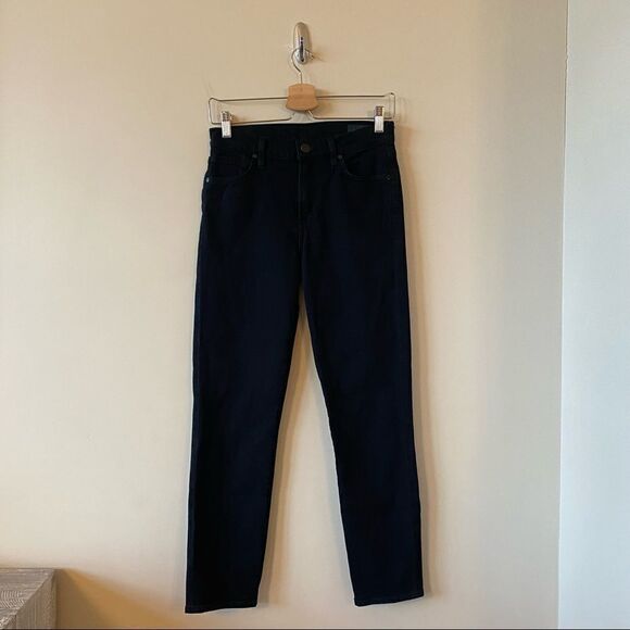 Goldsign-Black High Rise Slim Jeans (Size:26) - Picture 3 of 14